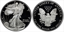 1987-S $1 Silver Eagle PR69DCAM