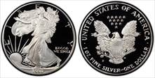 1990-S $1 Silver Eagle PR69DCAM