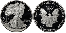 1989-S $1 Silver Eagle PR69DCAM