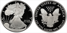 1992-S $1 Silver Eagle PR69DCAM