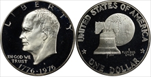 1976-S $1 Silver PR69DCAM