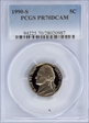 1990-S 5C PR70DCAM