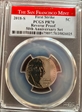 2018-S 5C Reverse Proof  50th Anniversary Set First Strike PR70