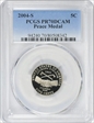 2004-S 5C Peace Medal PR70DCAM