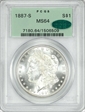 1887-S $1 MS64