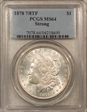 1878 7/8TF $1 Strong MS64