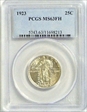 1923 25C MS63FH