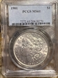 1901 $1 MS61