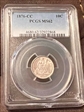 1876-CC 10C MS62