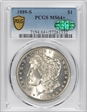 1889-S $1 MS64+ 