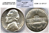 1942-P 5C Silver PR67