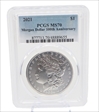 2021 $1 Morgan Dollar 100th Anniversary MS70
