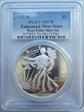 2013-W $1 Enhanced Silver Eagle West Point Mint Set SP70