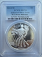 2013-W $1 Enhanced Silver Eagle West Point Mint Set SP70