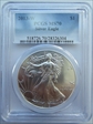 2013-W $1 Burnished Silver Eagle SP70