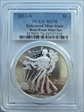 2013-W $1 Enhanced Silver Eagle West Point Mint Set SP70