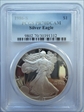 1986-S $1 Silver Eagle PR70DCAM