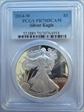 2014-W $1 Silver Eagle PR70DCAM