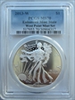 2013-W $1 Enhanced Silver Eagle West Point Mint Set SP70