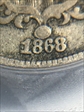 1868 5C VF25
