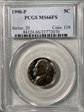 1990-P 5C MS66FS