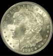 1921 $1 Morgan MS64