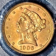 1906-D $5 MS63