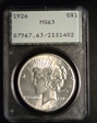 1926 $1 MS63