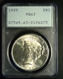 1925 $1 MS63
