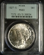 1927-S $1 MS63