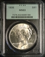 1935 $1 MS63