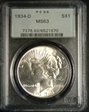 1934-D $1 MS63