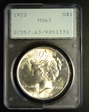 1922 $1 MS63