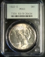 1922-S $1 MS63