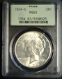 1924-S $1 MS63