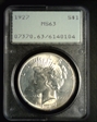 1927 $1 MS64