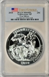 2010 25C Yellowstone NP  5 oz Silver - First Strike MS69PL