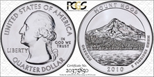 2010 25C Mount Hood NP 5 oz Silver MS68PL