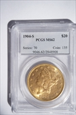 1904-S $20 MS62