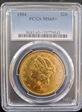 1904 $20 MS65+