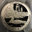 2018-S 25C Voyageurs NP First Strike PR70DCAM