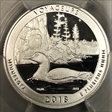 2018-S 25C Voyageurs NP-Silver First Strike PR70DCAM