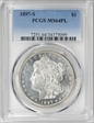 1897-S $1 MS64PL