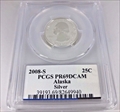 2008-S 25C Alaska Silver PR69DCAM