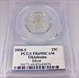 2008-S 25C Oklahoma Silver PR69DCAM