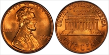 1960 1C Large Date MS65RD