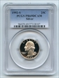 1992-S 25C Silver PR69DCAM
