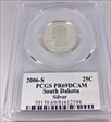 2006-S 25C South Dakota Silver PR69DCAM