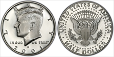 2001-S 50C Silver PR69DCAM