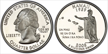 2008-S 25C Hawaii Silver PR69DCAM